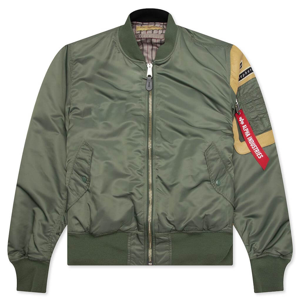 Undercover x Alpha Industries x Fragment Bomber Jacket Khaki