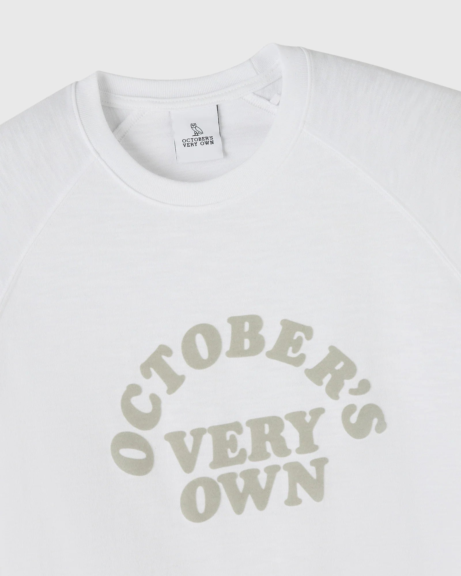 Cooper Arch Slub Raglan Tee White