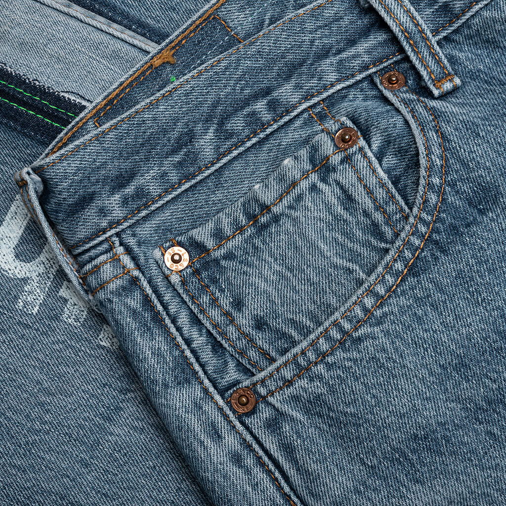 Gentlemens Denim Pants Indigo