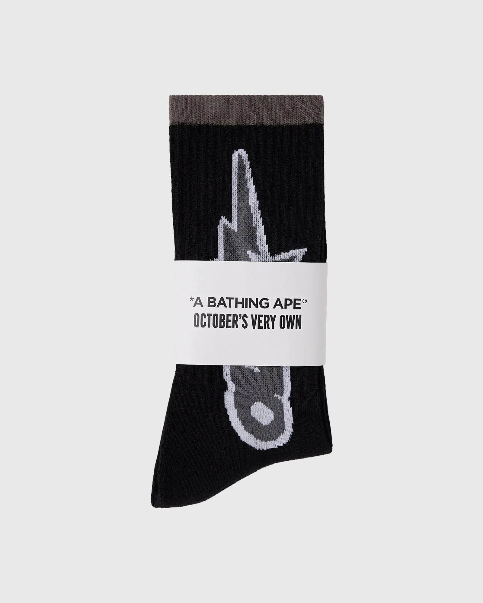 BAPE OVO Sta Athletic Sock Black