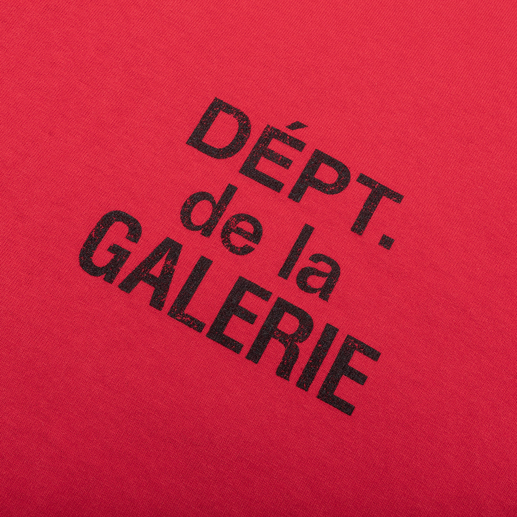 French S S Tee Red