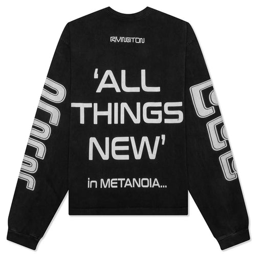 After Death CVA L S Tee Jet Black