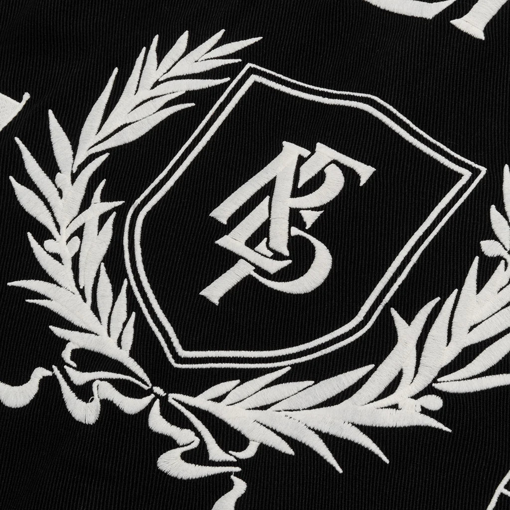 Crest Shirt Jet Black