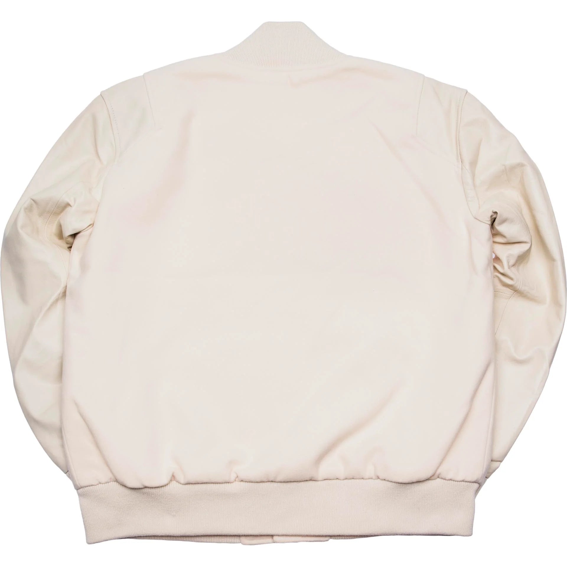Thunder T Varsity Jacket Mens Jacket Off White