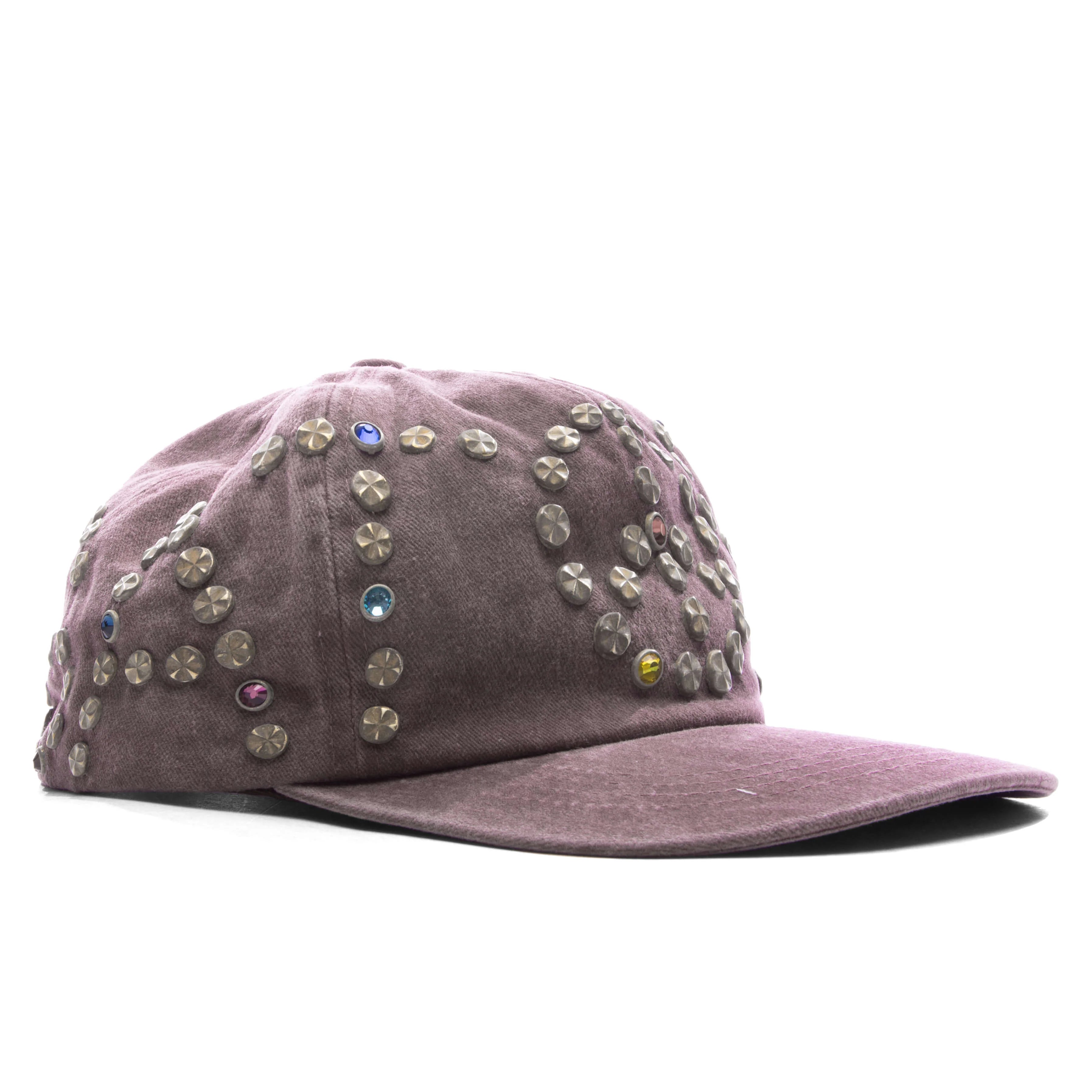 Studded Wrap Around Hat Olive Brown