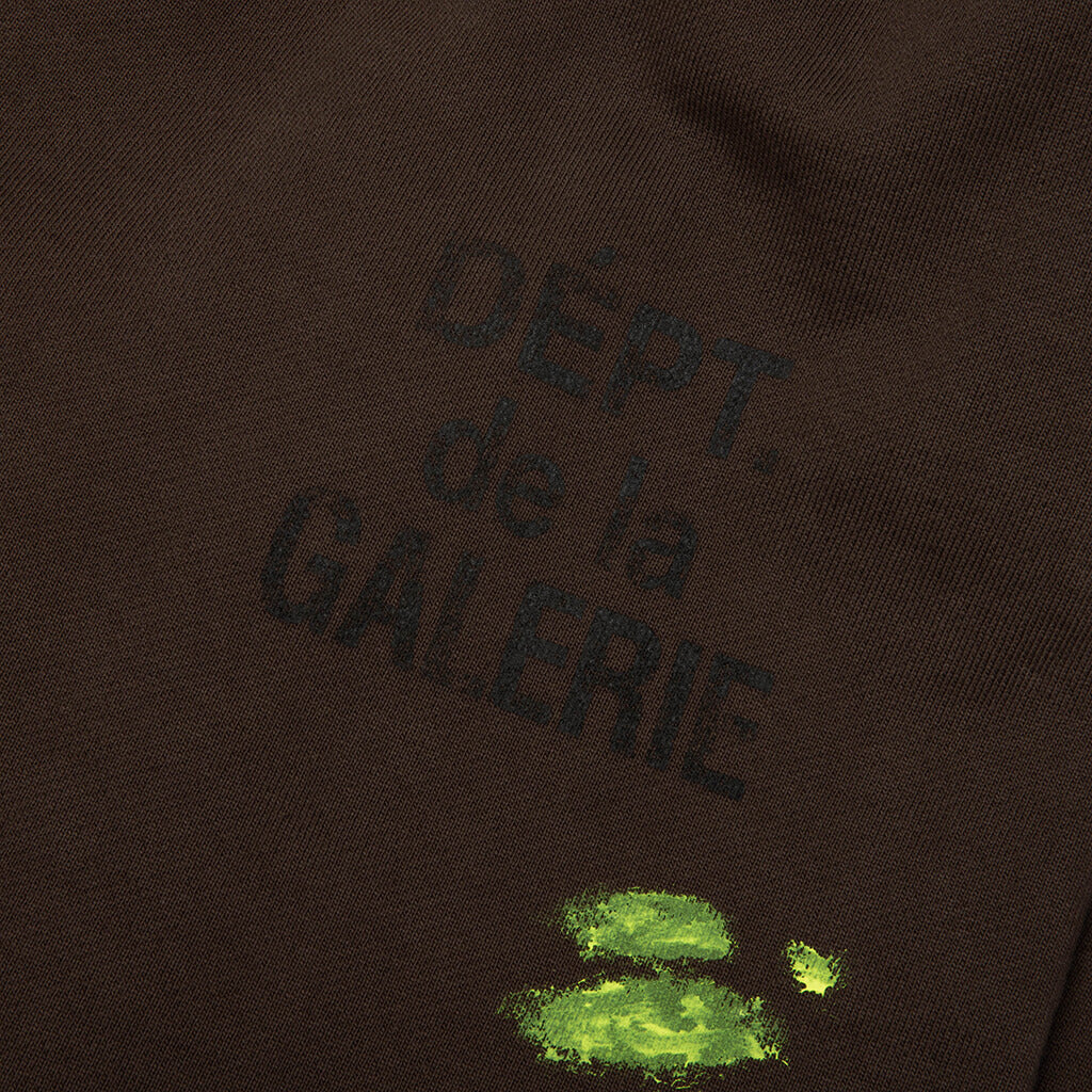 GD French Logo Sweatpants Sepia