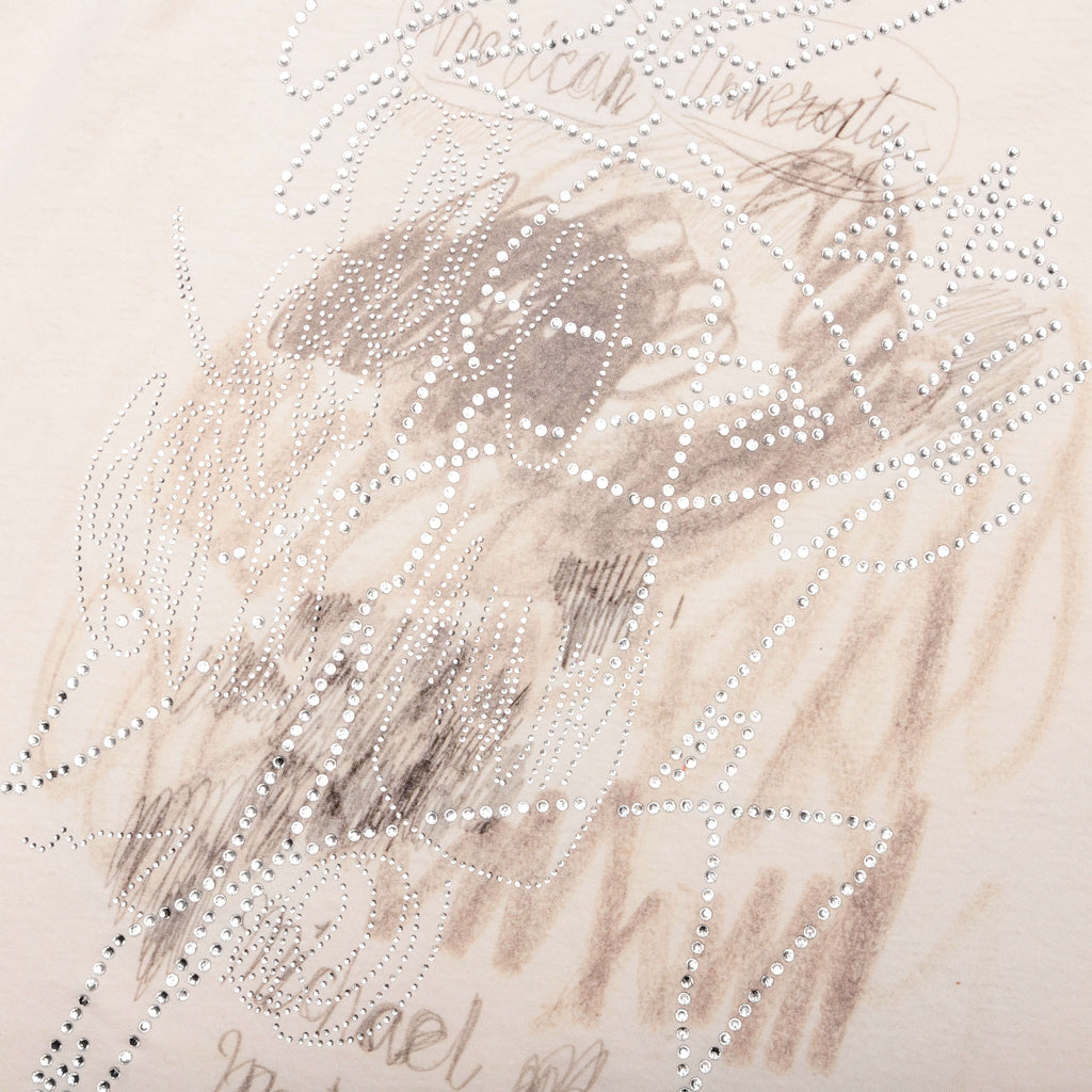 Scribble Tee Vintage White