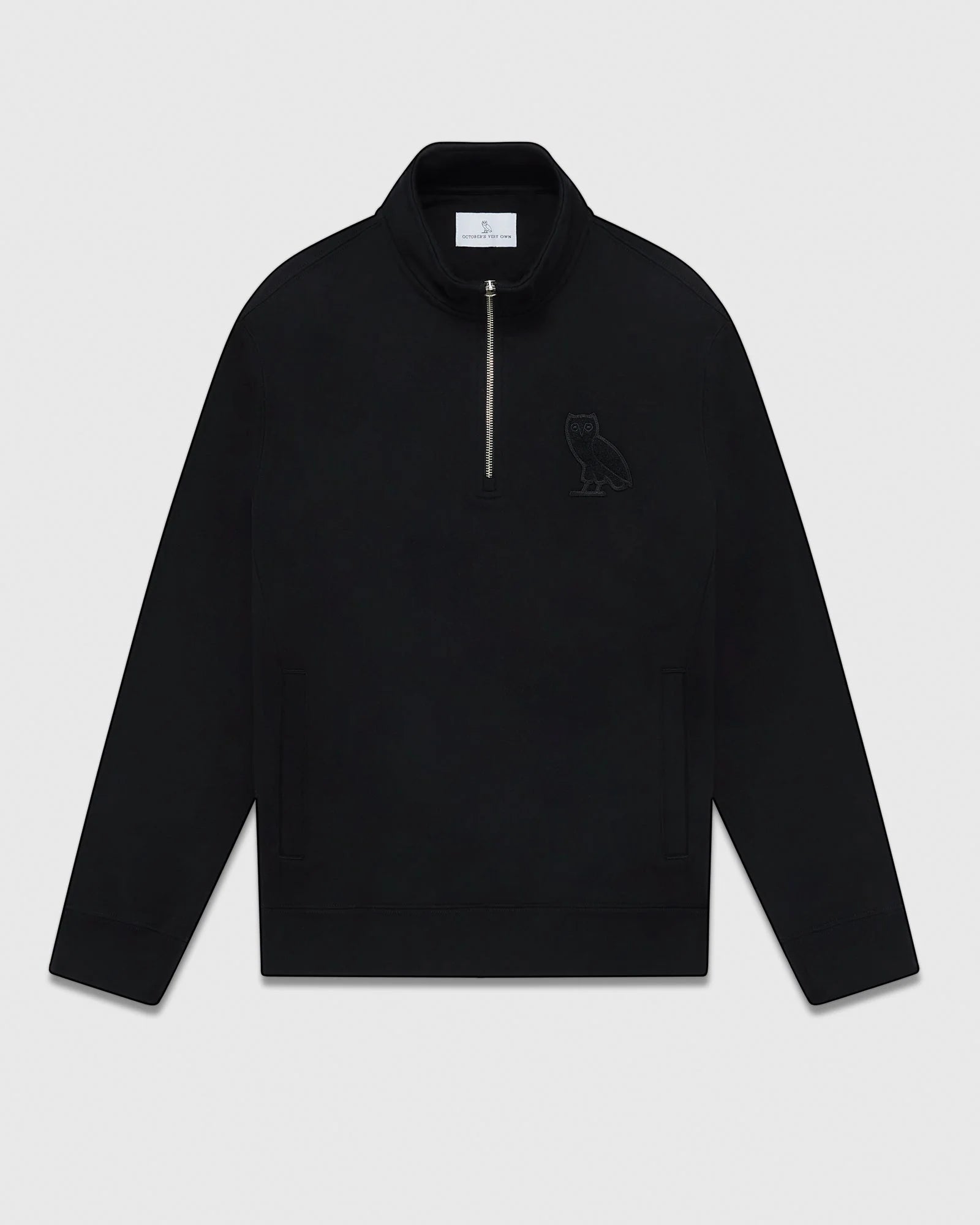 Signature Quarter Zip Mockneck Sweatshirt