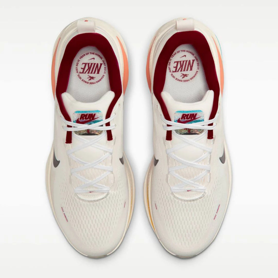 Nike Vomero 18 Branco Vermelho Vinho