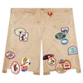 Gentlemens Single Knee Short Multi