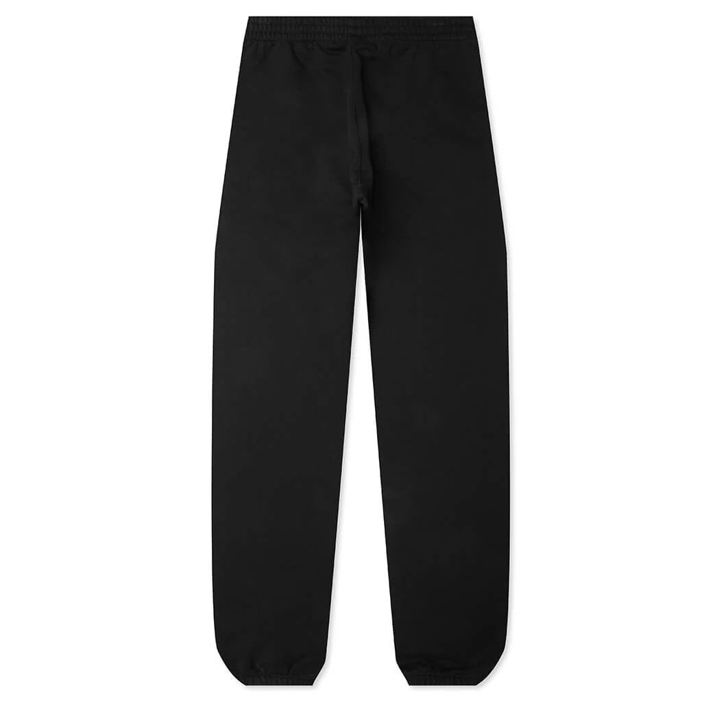 Logo Printed Track Pants Black