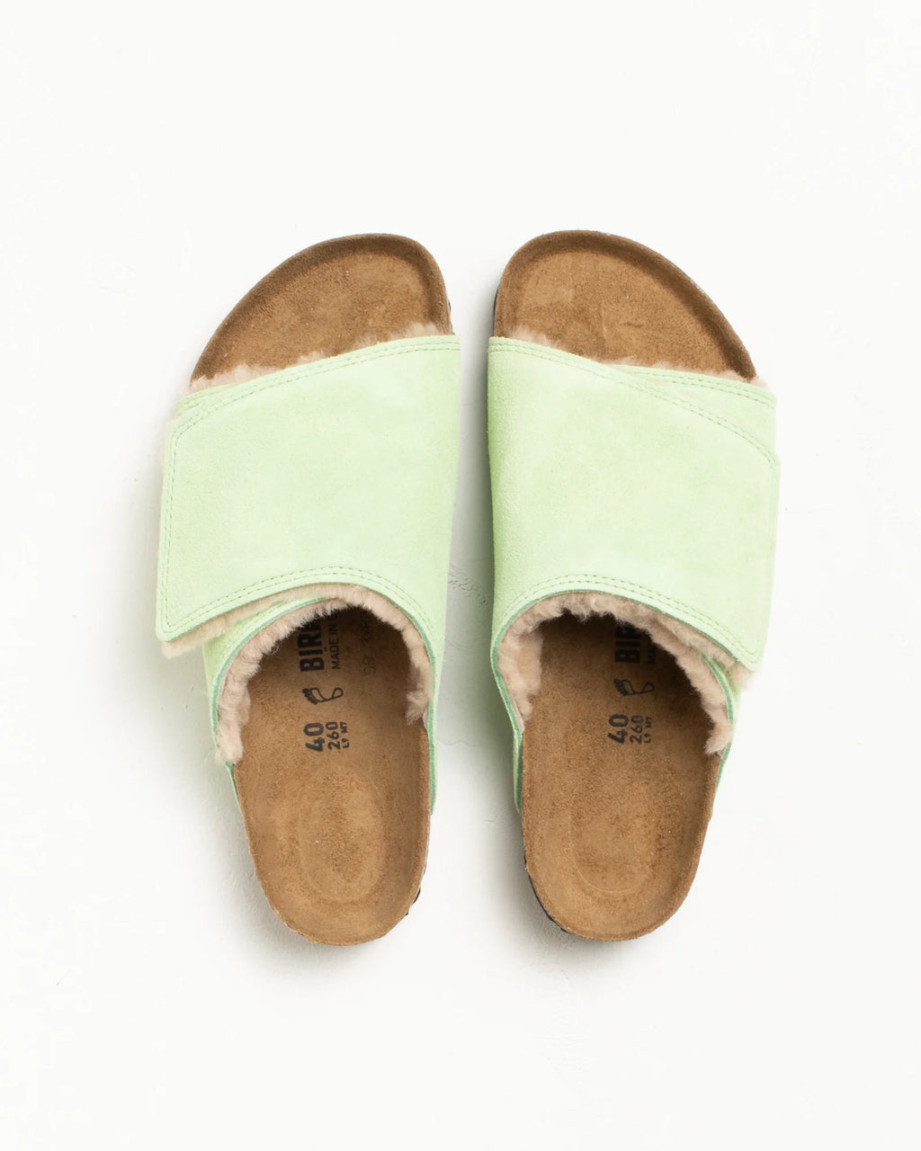 STÜSSY BIRKENSTOCK SOLANA SHEARLING SLIDE