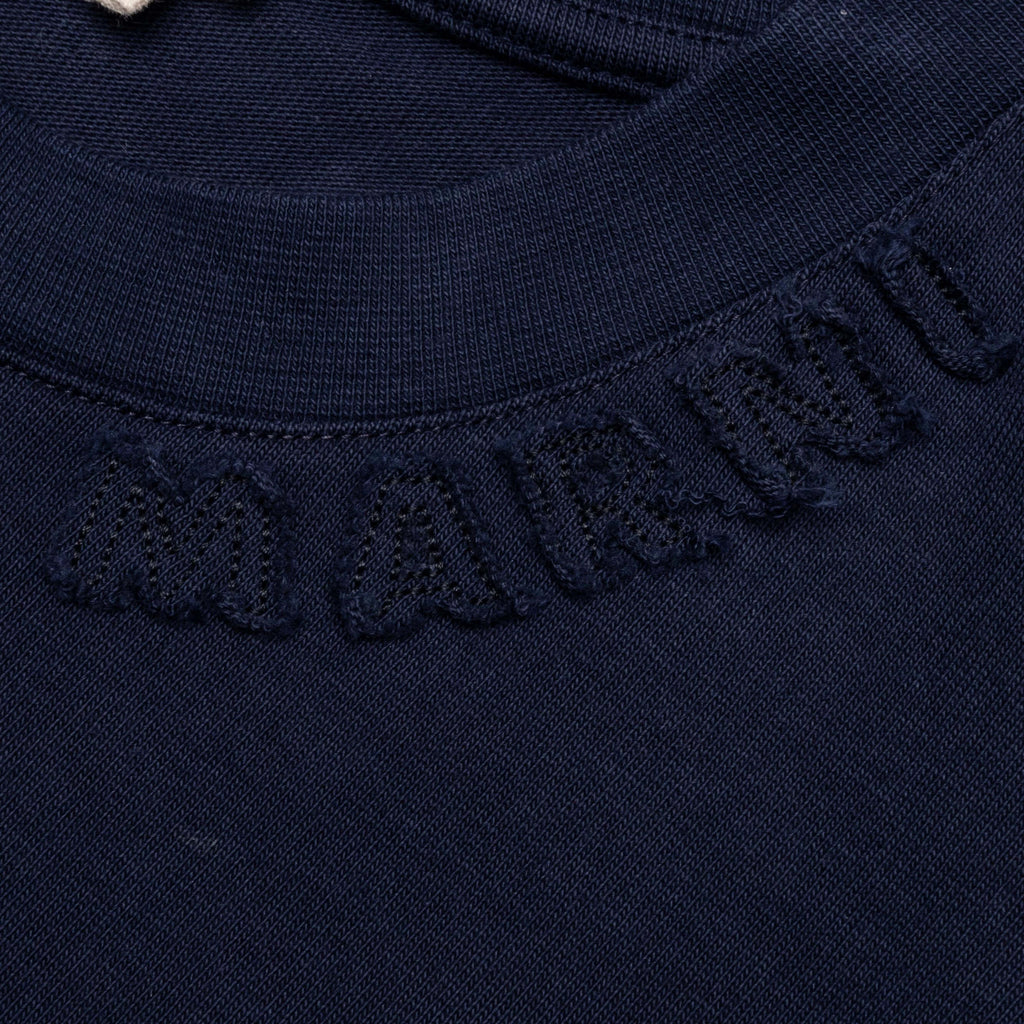 Oversized T Shirt Blue Marine