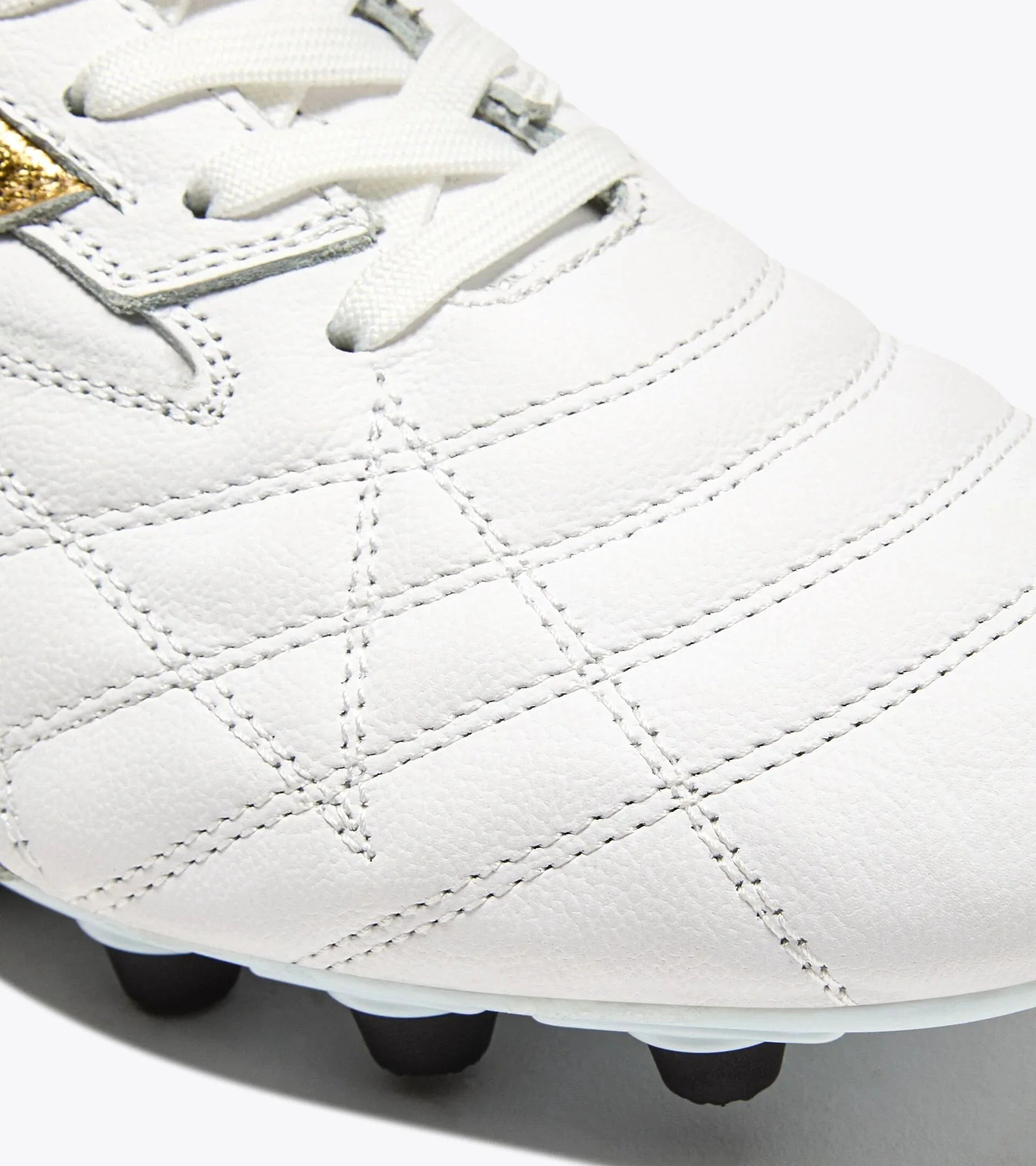 Diadora Match Winner Made in Italy OG LT MDPU Firm Ground Soccer Cleats White Gold