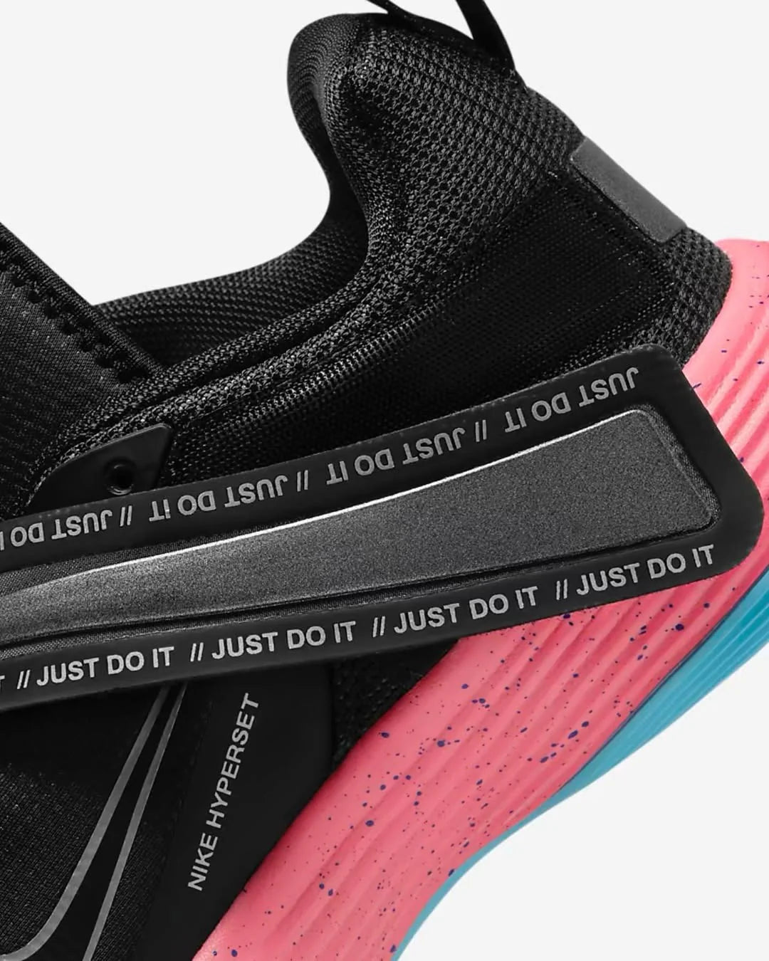 Tênis Nike React HyperSet 1 Vôlei Preto Rosa