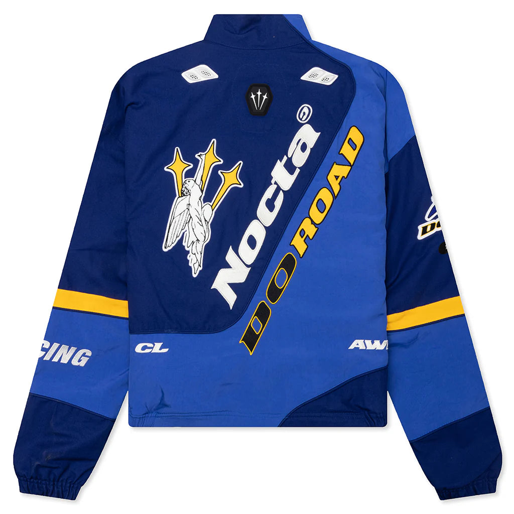 NRG Nocta LArt Racing Jacket Deep Royal Blue Racer Blue Phantom