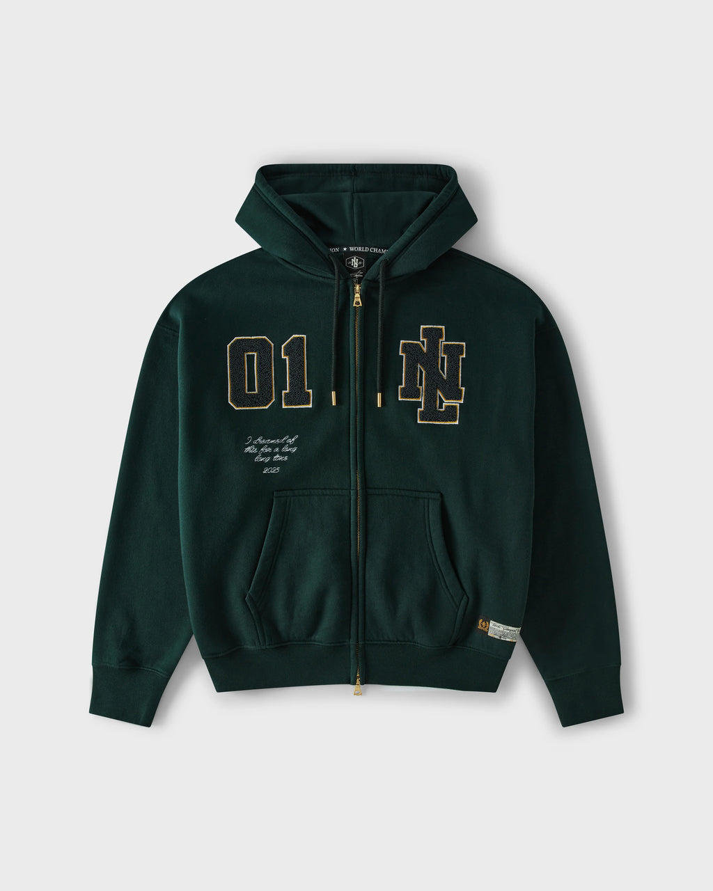 JOURNEY ZIP UP GREEN