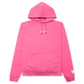Dept Logo Hoodie Fluorescent Pink