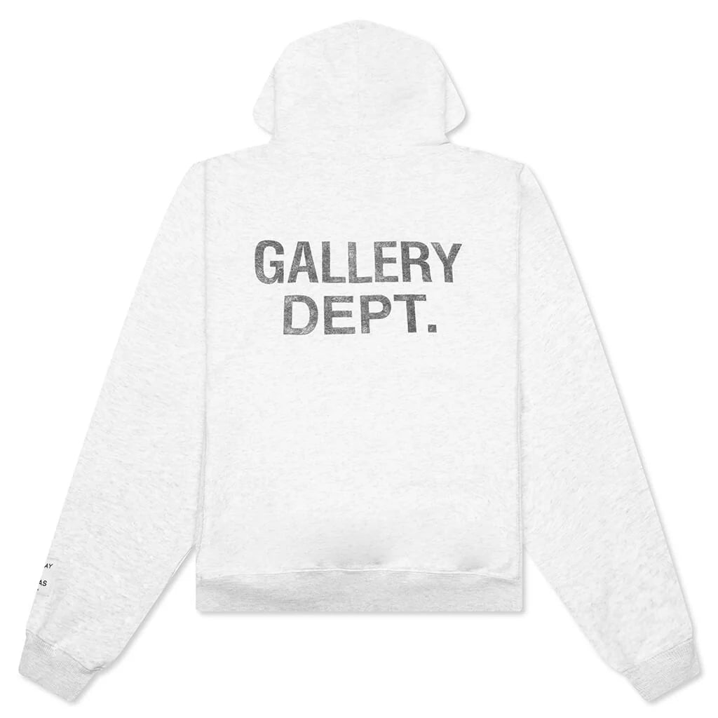 GD Paint Logo Hoodie Light Heather Grey