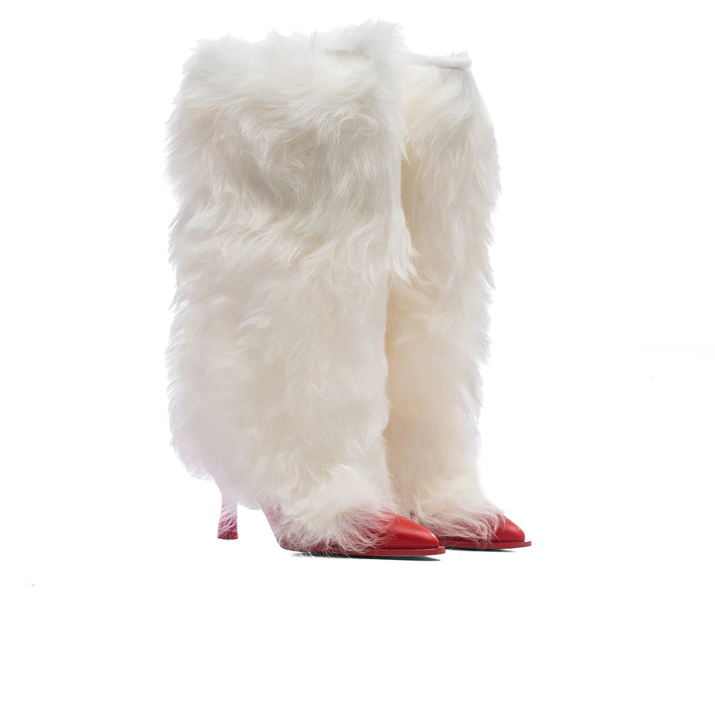 UGG x AMBUSH Womens Heel White Red