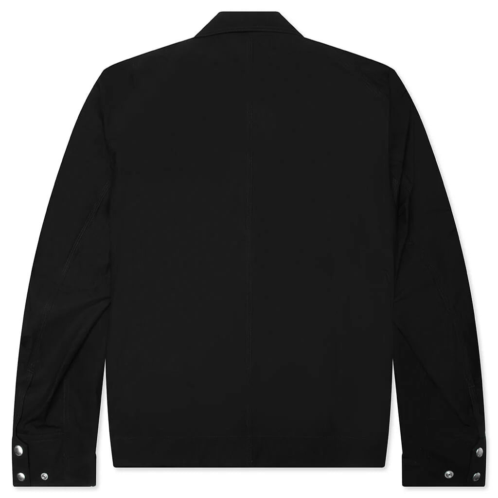 Cotton Typewriter Jacket Black