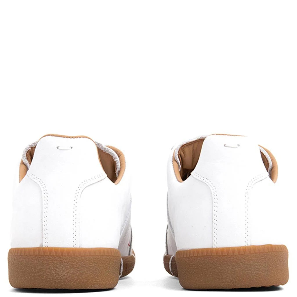 Replica Low Top Suede Paint Drop White Multi