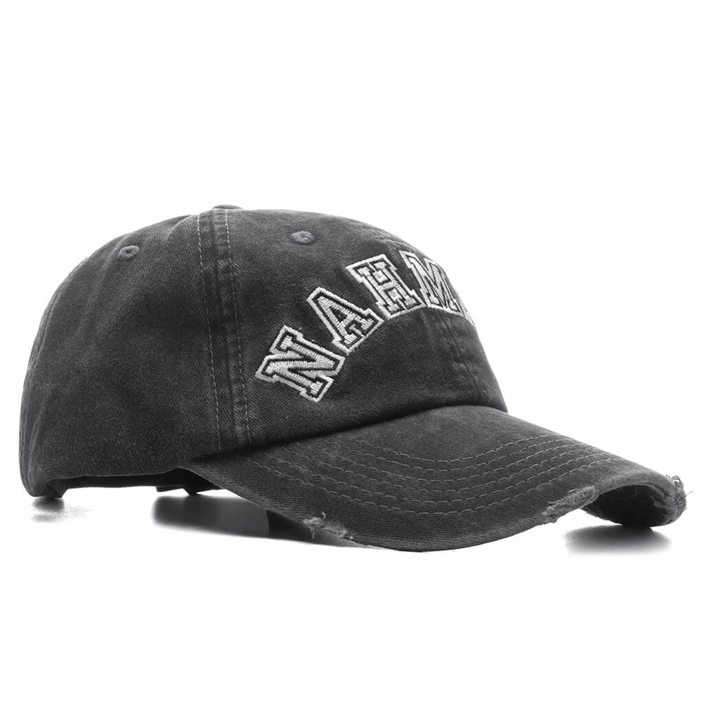 Nahmias Chenille Dad Cap Off Black