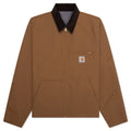 Carhartt WIP x Invincible Reversible Detroit Jacket Max Hamilton Brown Wolf Grey