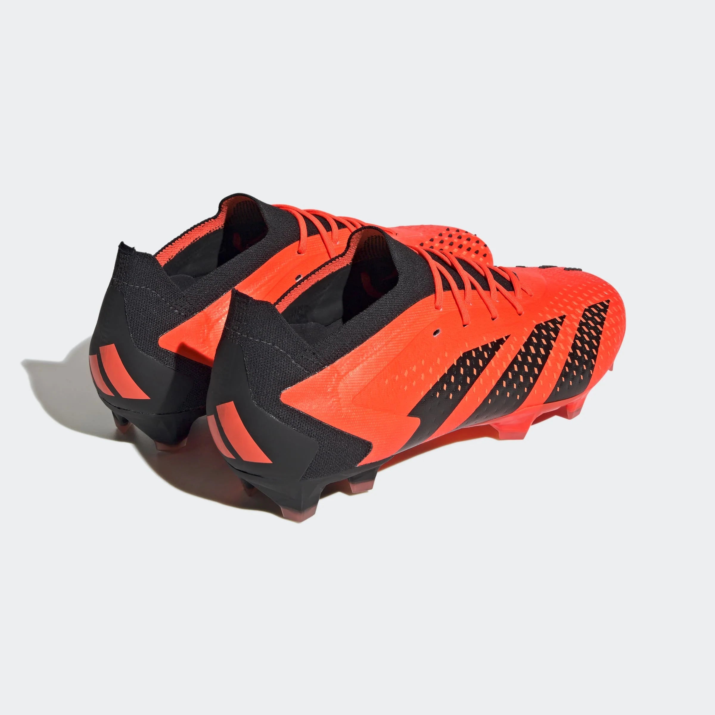 adidas Predator Accuracy1 Low FG Firm Ground Soccer Cleats Solar Orange Black