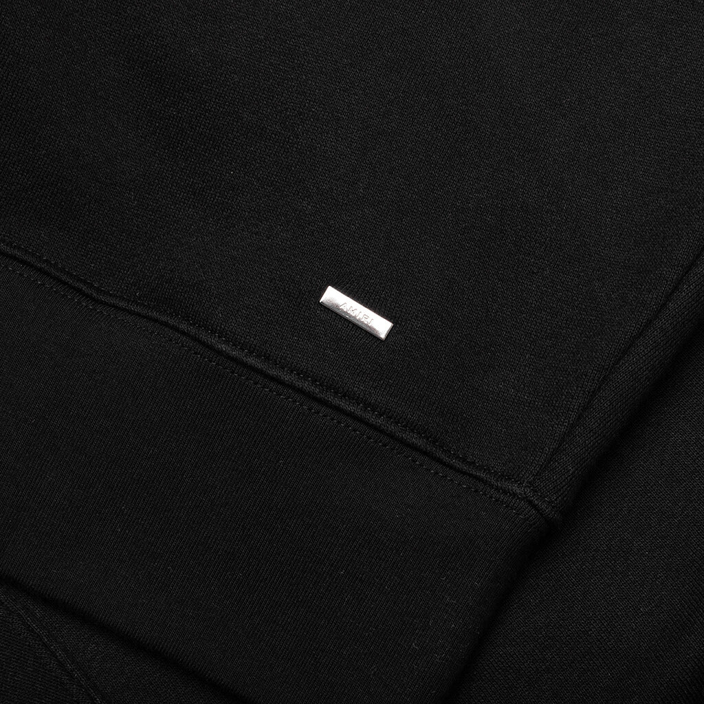 MA Quad Zip Up Hoodie Black