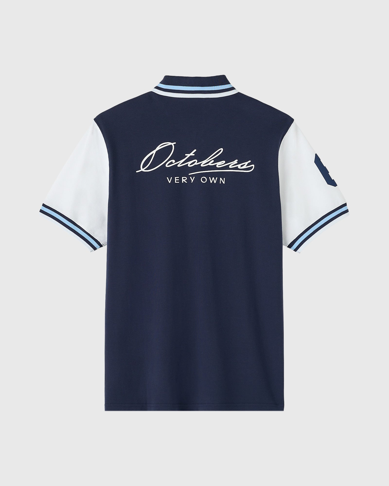 Quarter Zip Short Sleeve Polo Navy