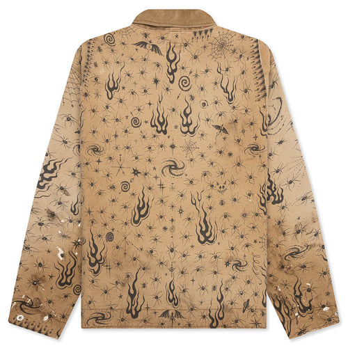 Saint Michael X DrWoo Mx6 Detroit Jacket Beige