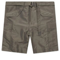 Nylon Twill Shorts Taupe