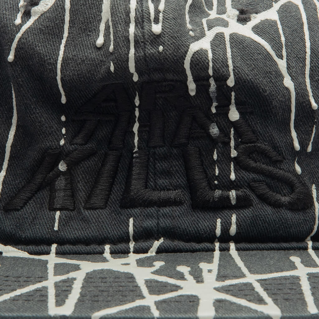 Atk Paint Stripe Hat Black