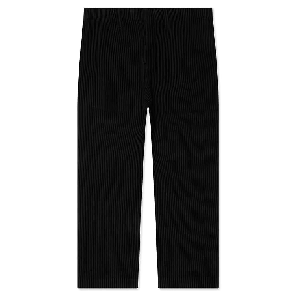Kersey Pleats Pants Black