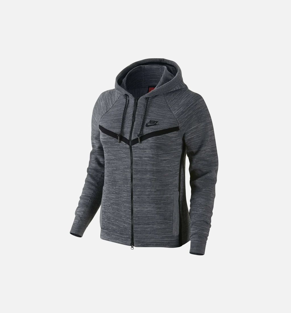Tech Knit Windrunner Womens Jacket Grey