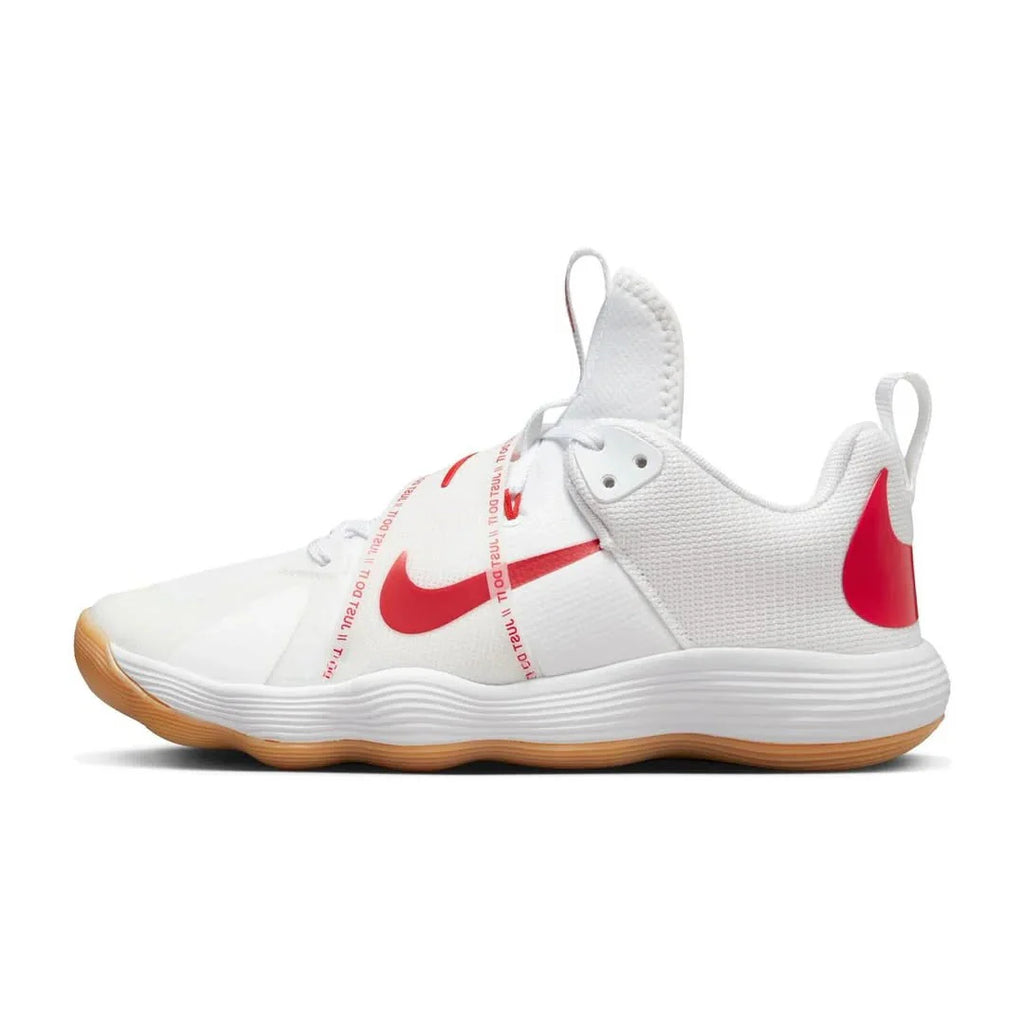 Tênis Nike React HyperSet 1 Vôlei Branco Vermelho