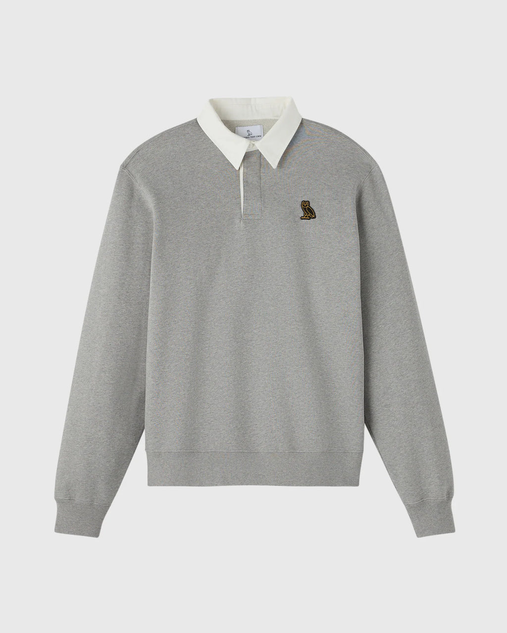 Classic Rugby Polo Heather Grey