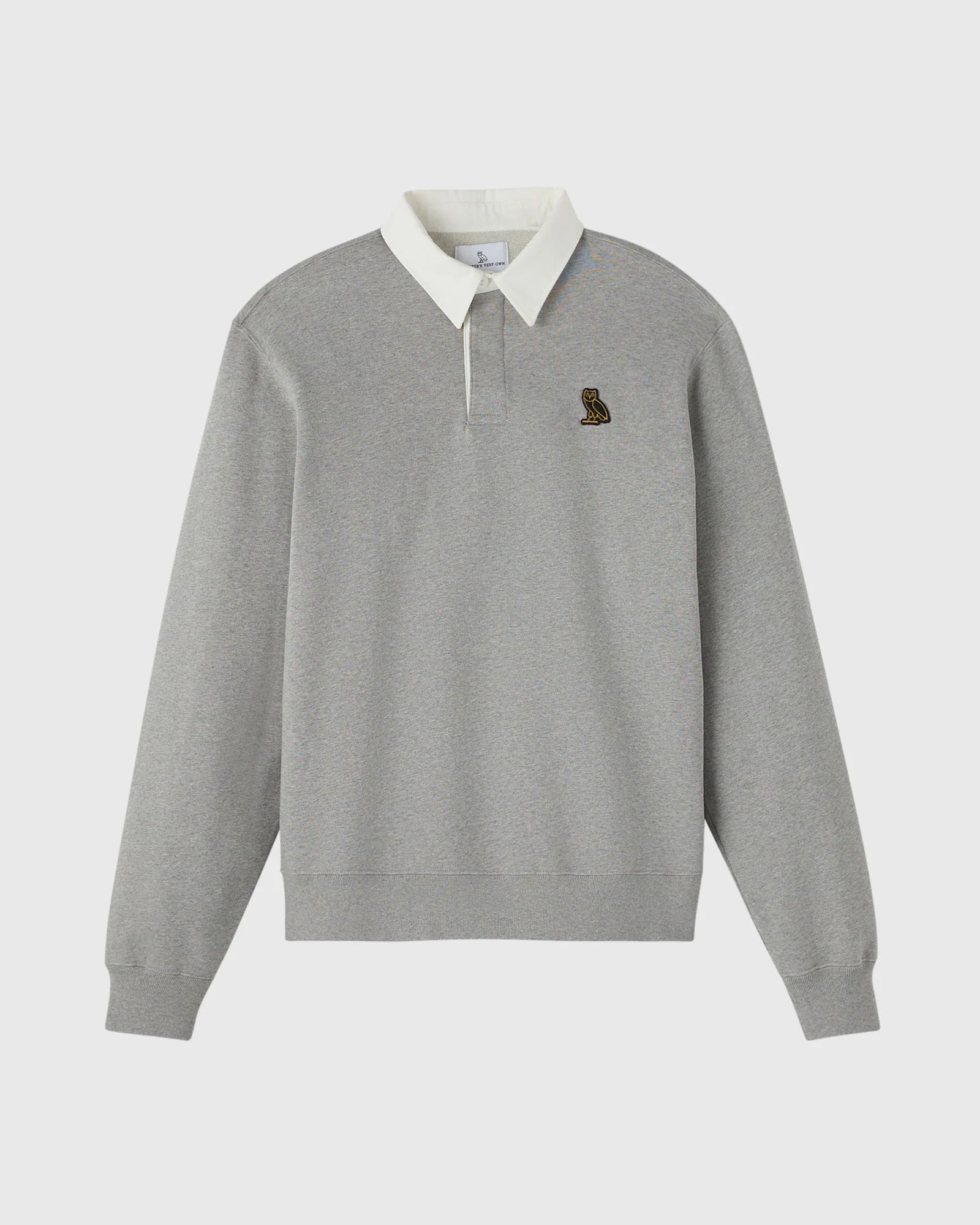 Classic Rugby Polo Heather Grey
