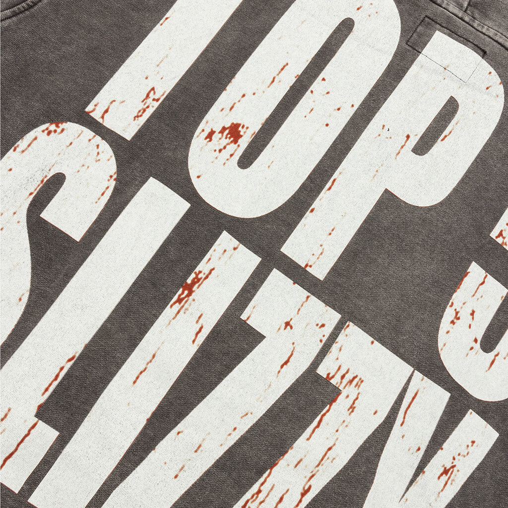 Top 5 Slizzy VVS Hoodie Grey Wash