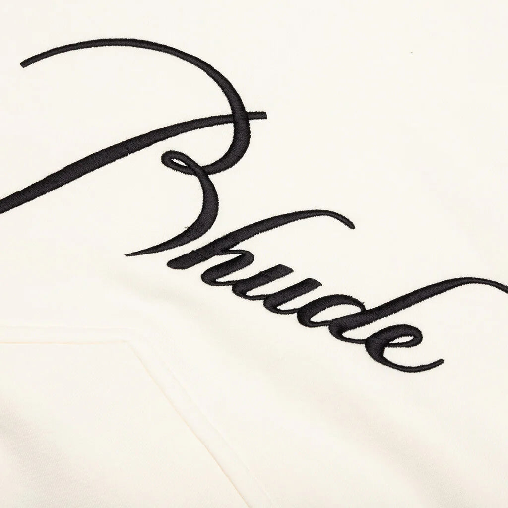 Zip Up Hoodie Vintage White