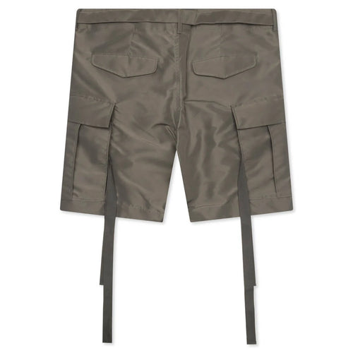 Nylon Twill Shorts Taupe