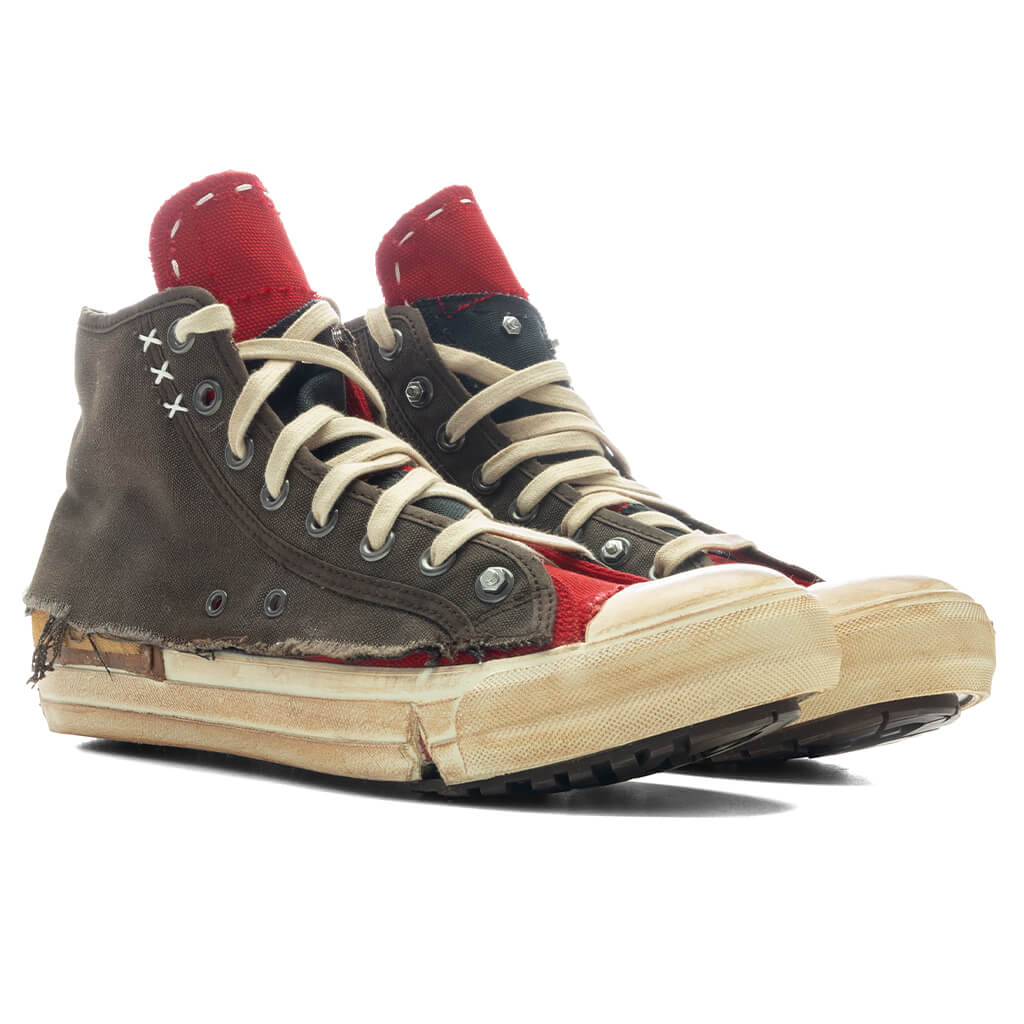 Love To Death Sneakers Red Brown