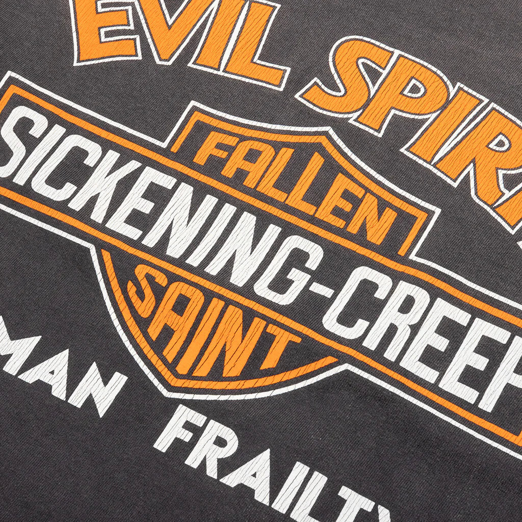 Evil Spilit L S Tee Black