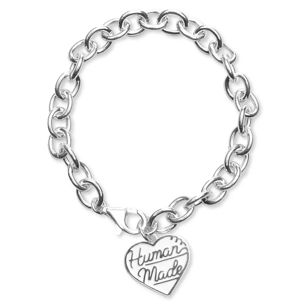 Heart Silver Bracelet Silver
