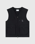 OVO Golf Stretch Nylon Vest Black