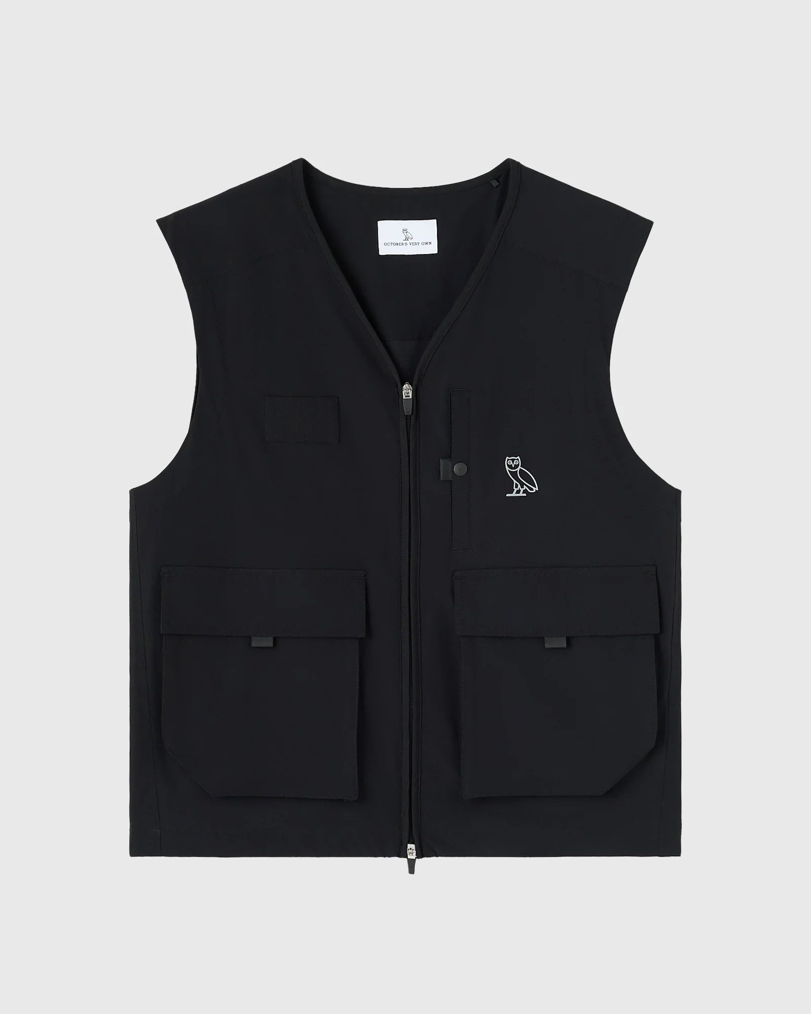 OVO Golf Stretch Nylon Vest Black
