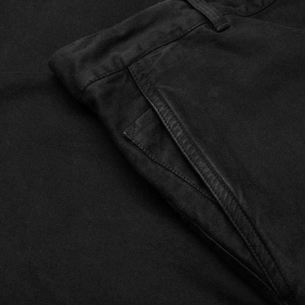 Relaxed Fitting Cotton Trousers GD 7333 MW Black