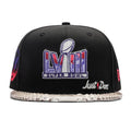 Just Don x Usher Super Bowl LVIII 9FIFTY Snapback Hat Black Natural Python