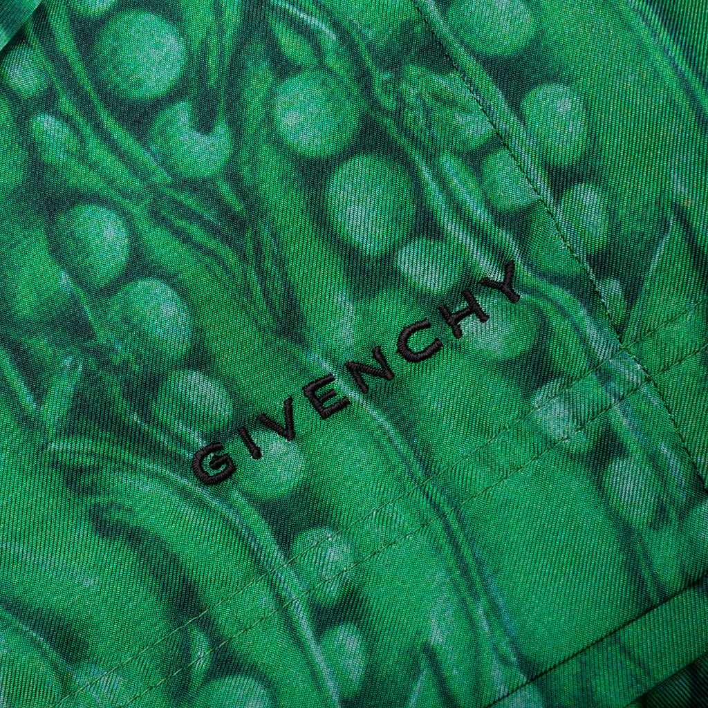 Formal Elasticated Shorts Green